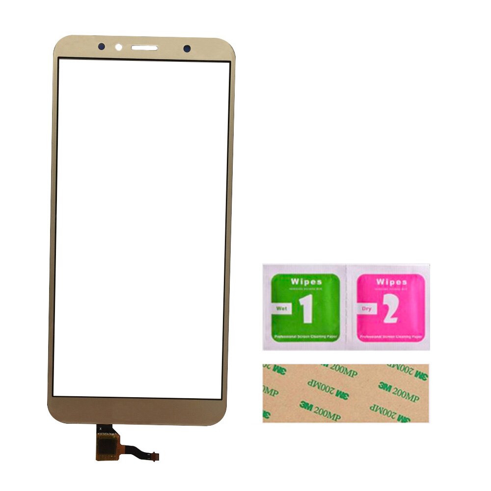 Kosketusnäyttö huawei honor 7a pro aum -l29 digitoija paneelianturi 3m liimapyyhkeitä touch