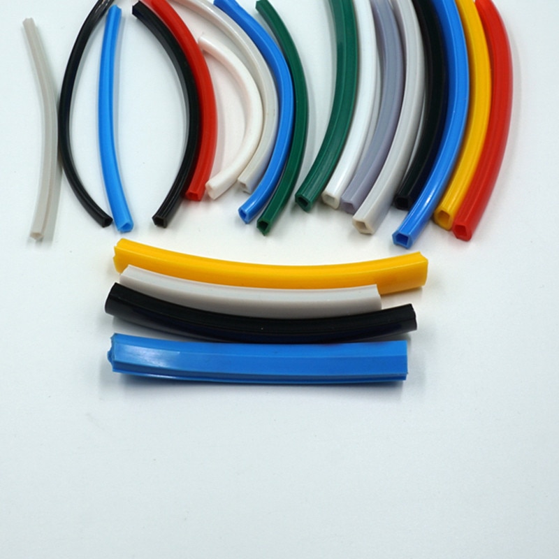 10 meters 20 series 6mm flat seal for aluminum profile soft Slot Cover/ Panel Holder C-Beam machine