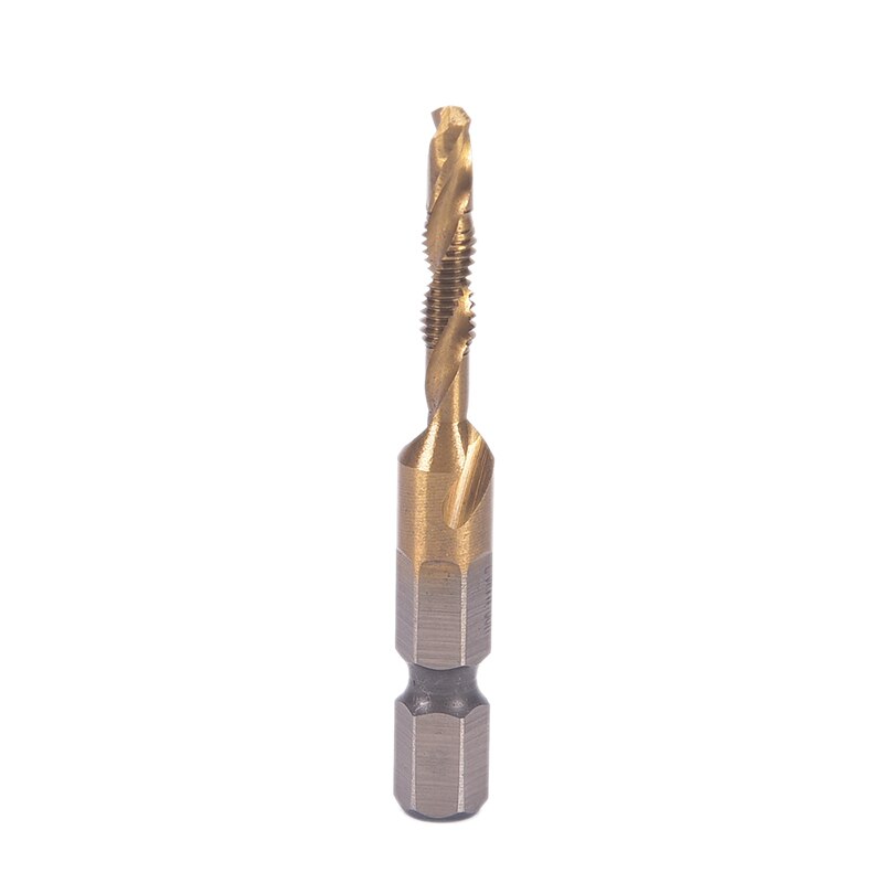 Draad M3 M4 M5 M6 M8 M10 Metaalbewerking Hex Shank Machine Kranen Kit Metric Plug Hand Tap Hss 6542 Schroef Spiraal Punt: M4