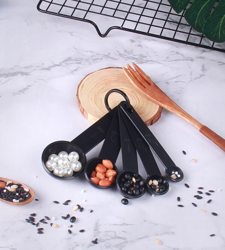 5/10 piezas de medir de cocina cucharas cucharadita de azúcar café cuchara pastel harina tazas de medir de cocina herramientas ZXH