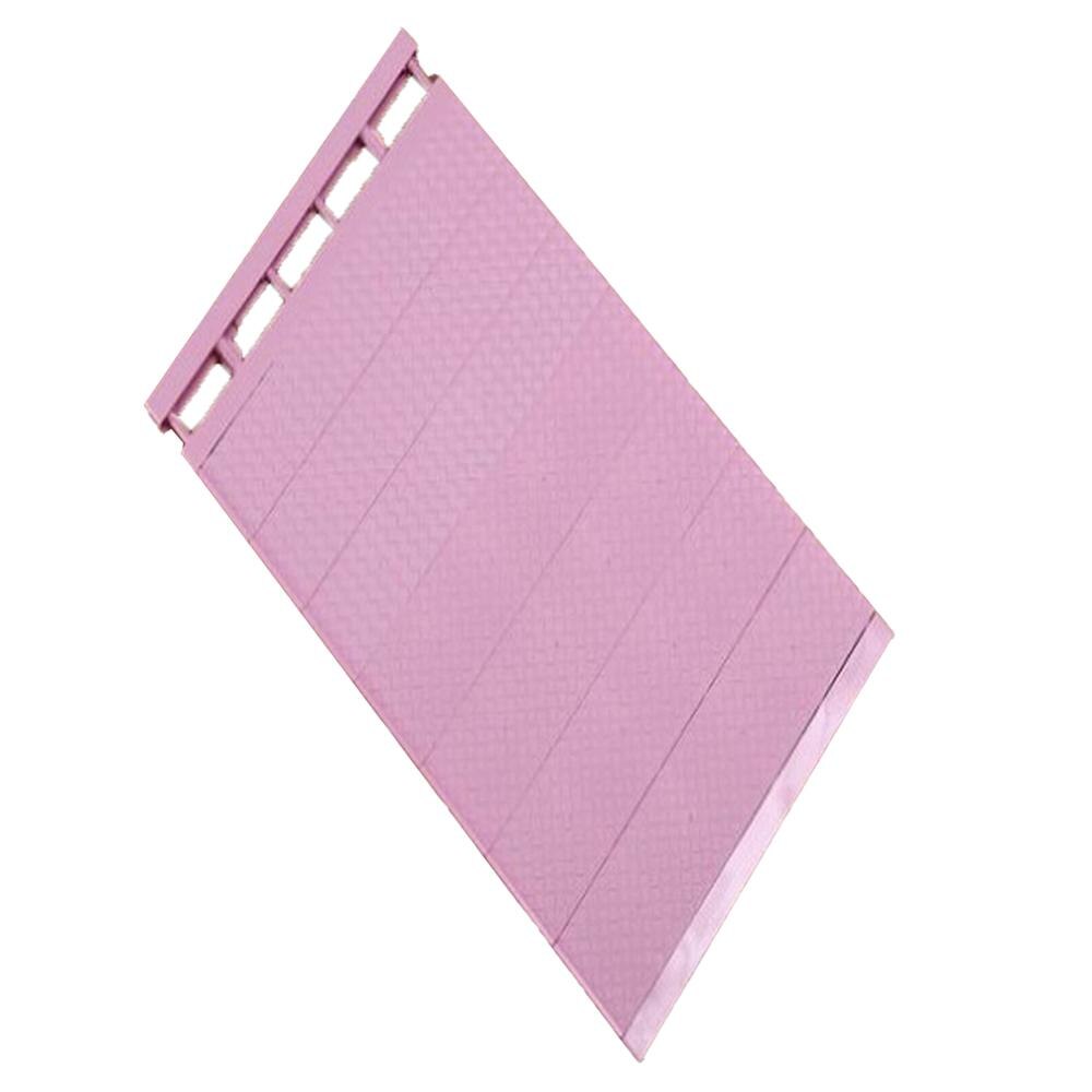 Adjustable Closet Organizer Storage Shelf Wall Mounted Kitchen Rack Space Saving Wardrobe Decorative Shelves Cabinet Holders: pink-30-40cm
