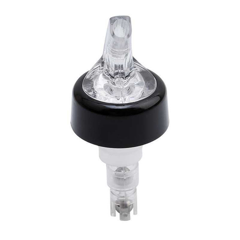 Dispensador cuantitativo de Alcohol líquido de vertedor de vino de plástico de 20/30 ML que mide la boca del aceite decantador de vino KTV herramienta accesorios de Bar: black 30ml