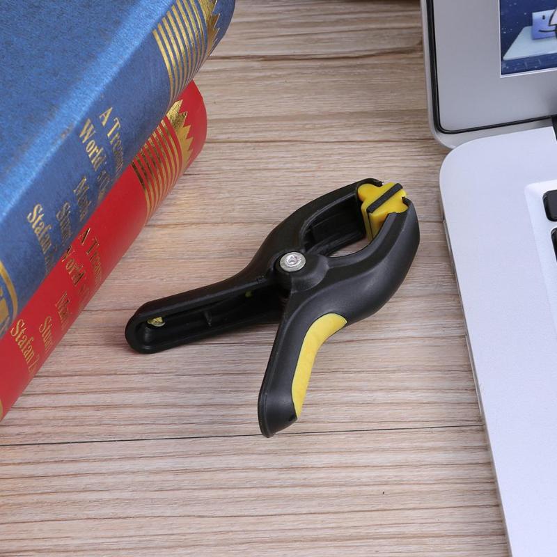 1pc 3 tum fjäderklämma plast nylon vippklämmor multifunktionella träbearbetning diy handverktyg set vippklämmor