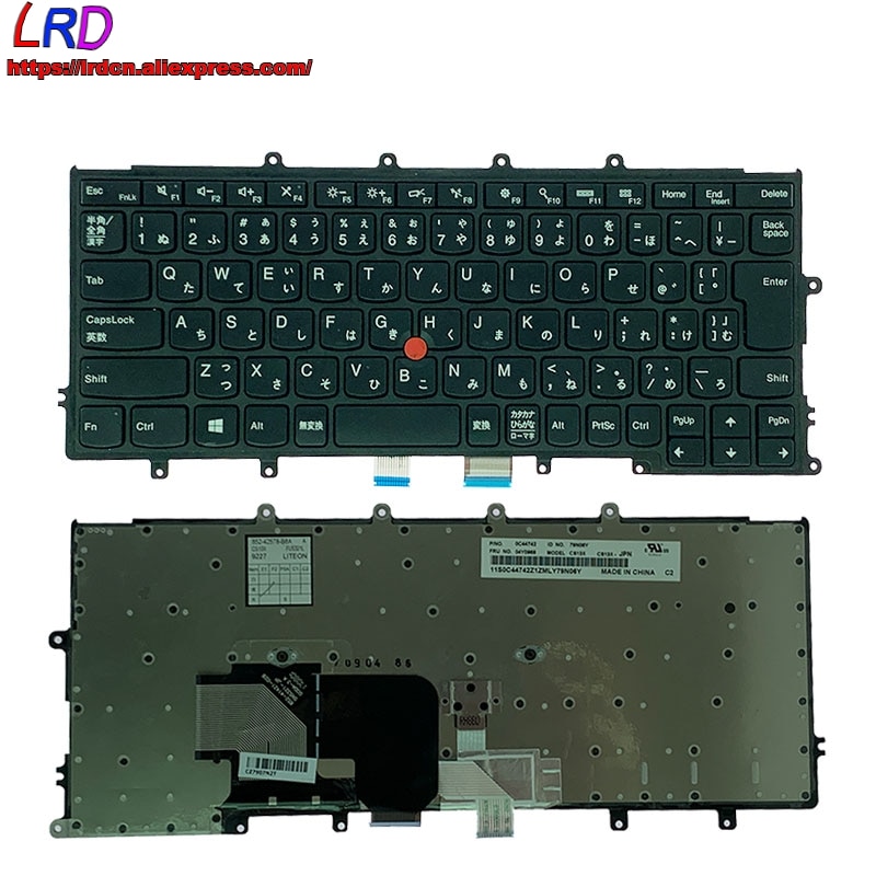 Original JP Japanese Keyboard for Thinkpad X230S X240 X240S X250 X260 X270 Laptop 04Y0969 04Y0931