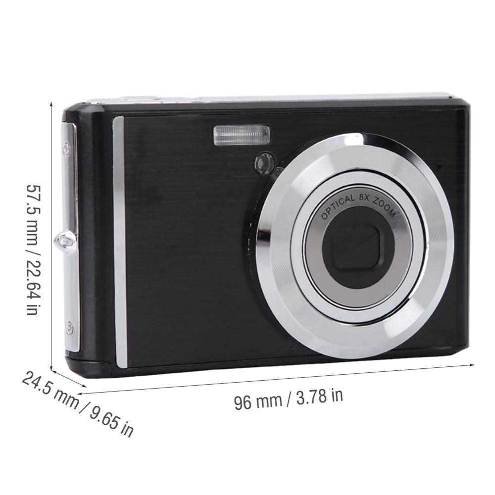 Caméra HD kamera 2.4 pouces écran Mini HD appareil photo numérique 8X Zoom optique 720P vidéo 20MP Image camaras