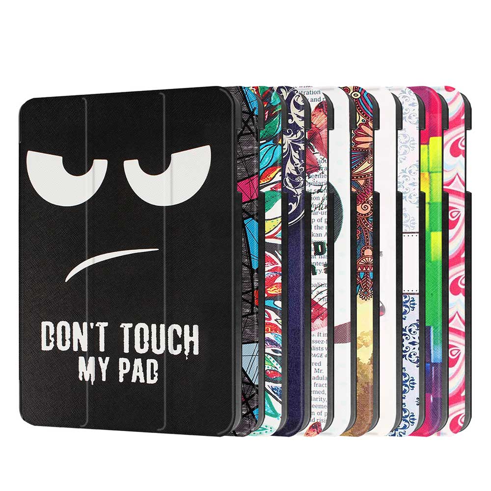 Leather Case Voor Samsung Galaxy Tab A6 10.1 SM-T580 SM-T585 Voor Samsung Galaxy Tab Een 10.1 3 Fold Pu smart Cover