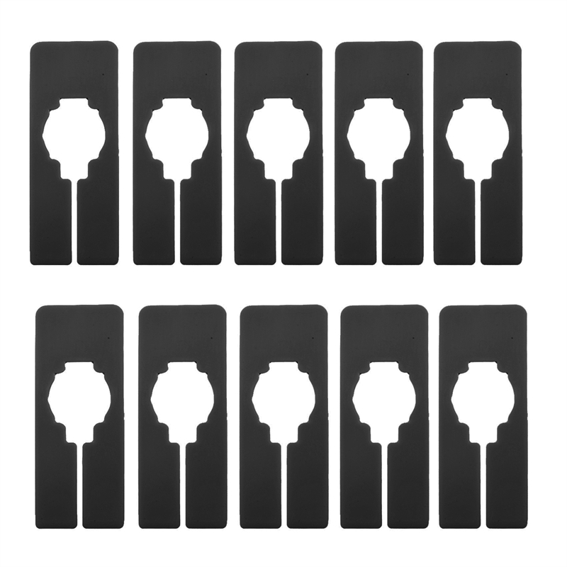 10Pcs/Set Clothing Size Closet Rack Dividers Hangers Wardrobe Shop Closet Dividers Suitcase for Shelves Hanging Clothes Adult: Orange