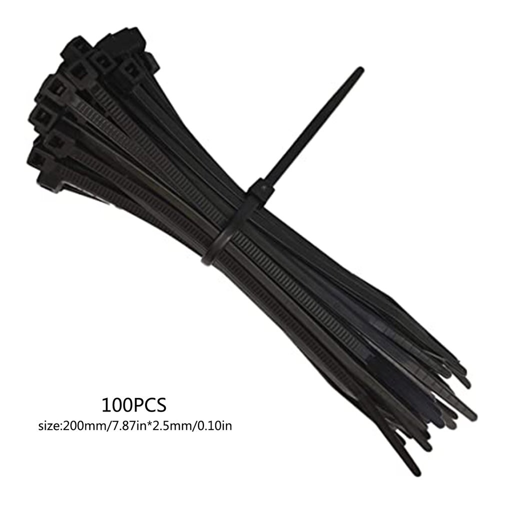 Convenient Nylon Material Cable Tie Self-locking Cable Tie Plastic Bundled Cable Tie Practical Cable Tie Line