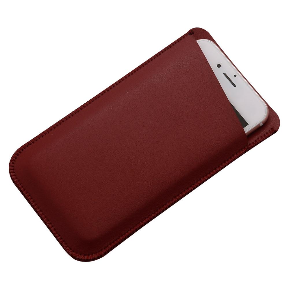 For Apple iPhone 11 Pro Max 6.5"Case Double layer Extremely durable Microfiber Leather Phone sleeve Cover For iPhone 11 Pro 5.8: iPhone 11 Pro Max / Red