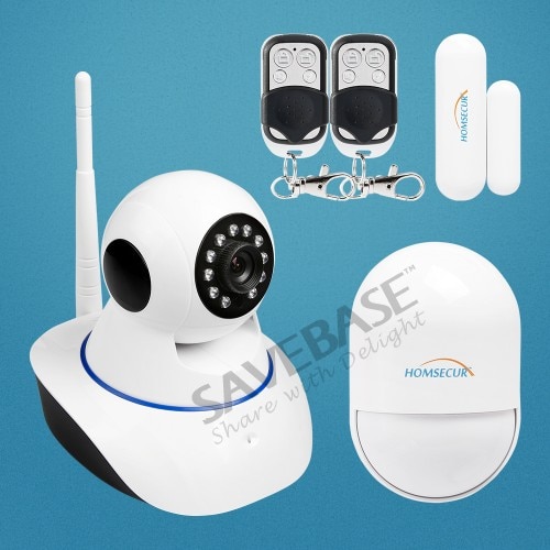 Wireless Monitoring Alarm System for Home/Office Security + IOS/Android APP