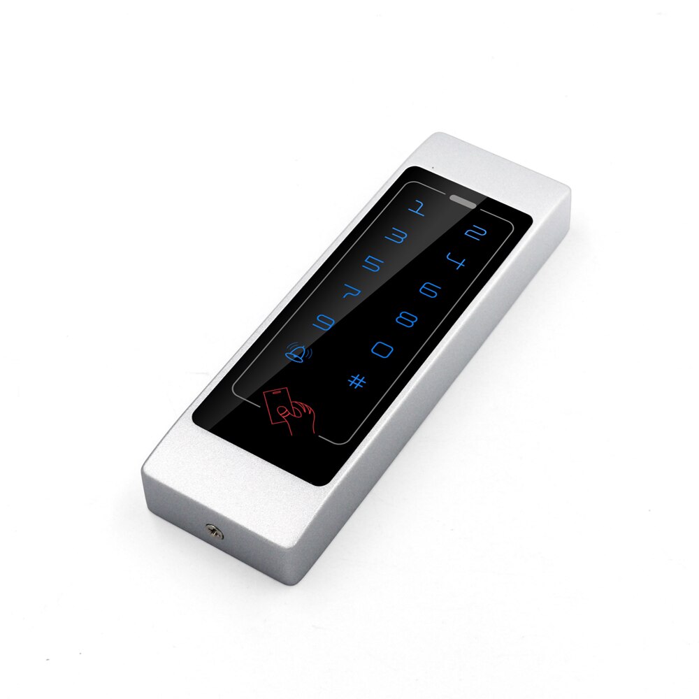 Access Controller RFID 125Khz/13.56Mhz 4000Users Metal Case Keypad with Backlight Single Door Control Access Device
