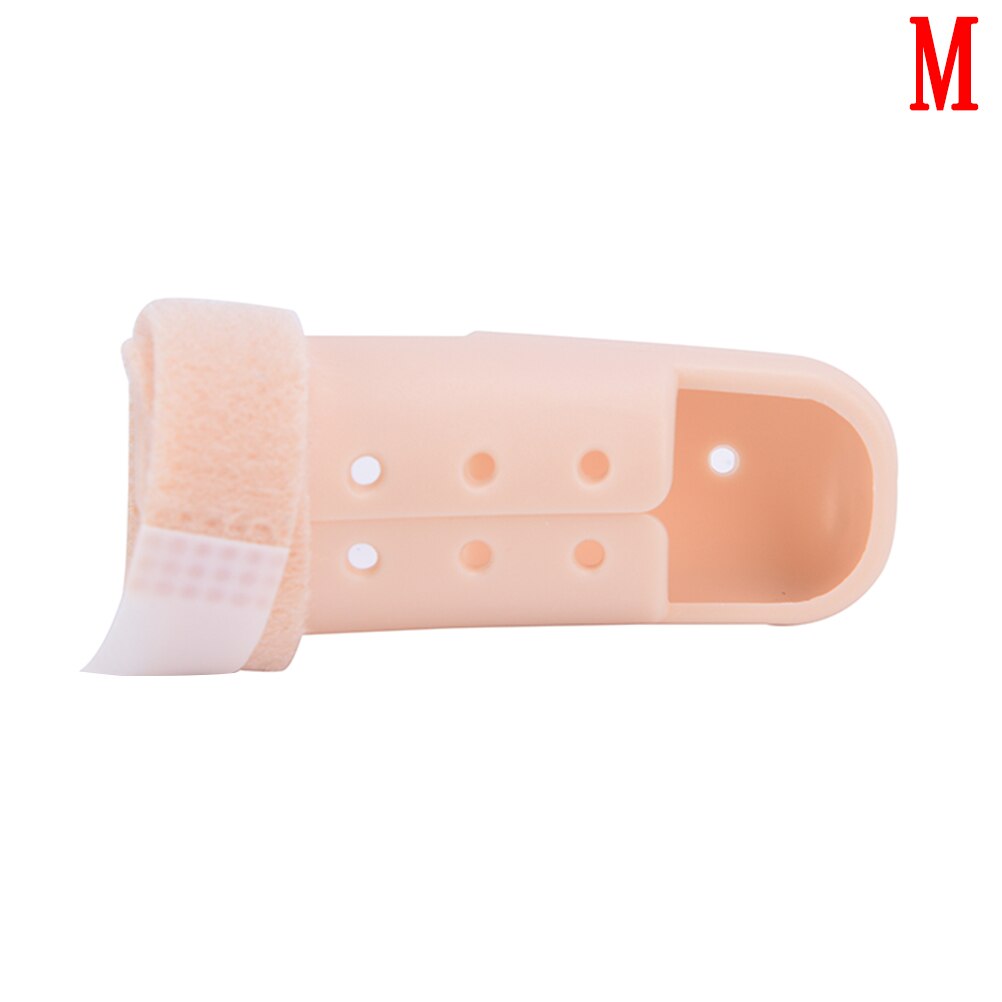 Plastic Finger Support Brace Mallet DIP Splint Joint Fracture Pain Protection