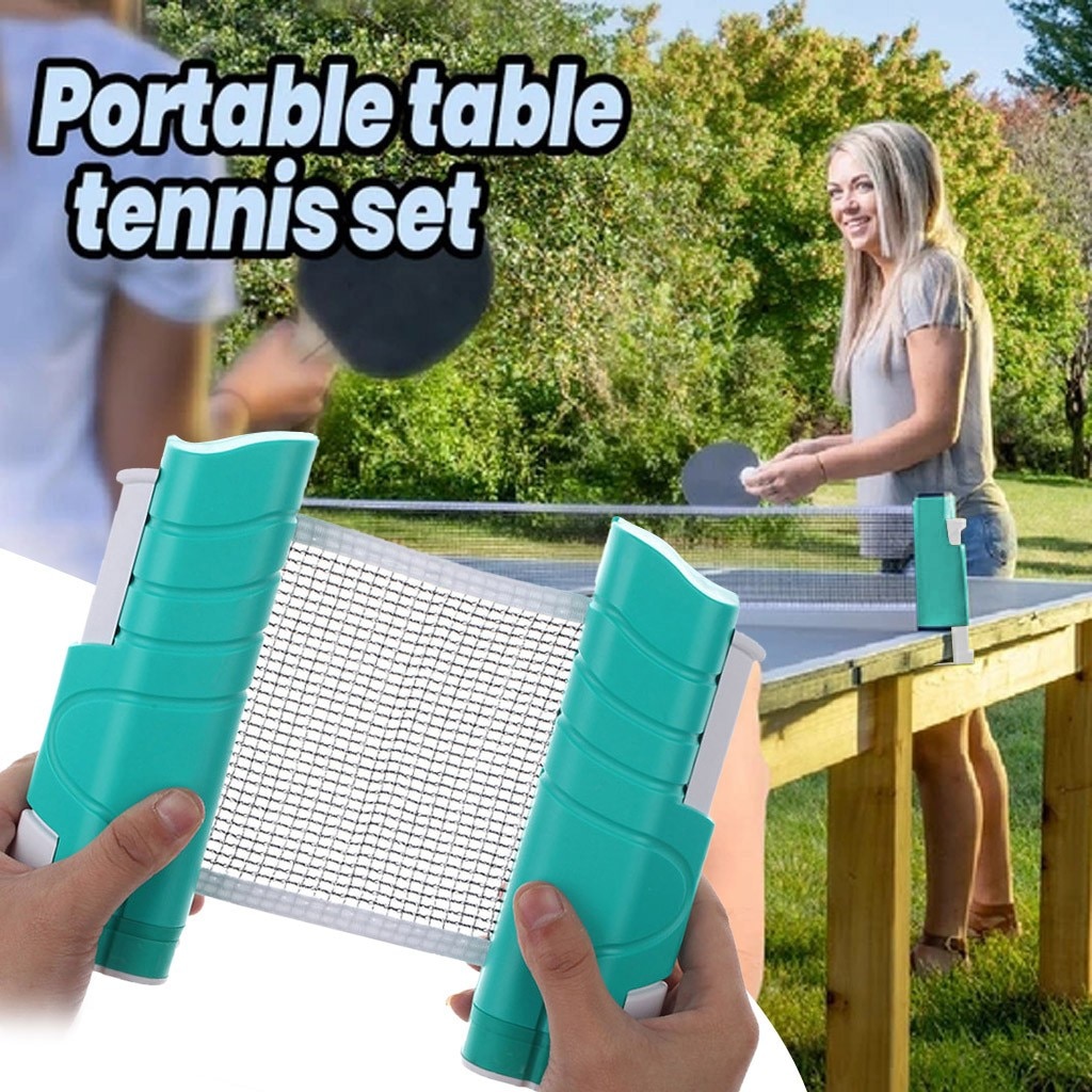 Table Tennis Net - Retractable - Portable Mesh - Ping Pong Replacement Kit - Sports Tools