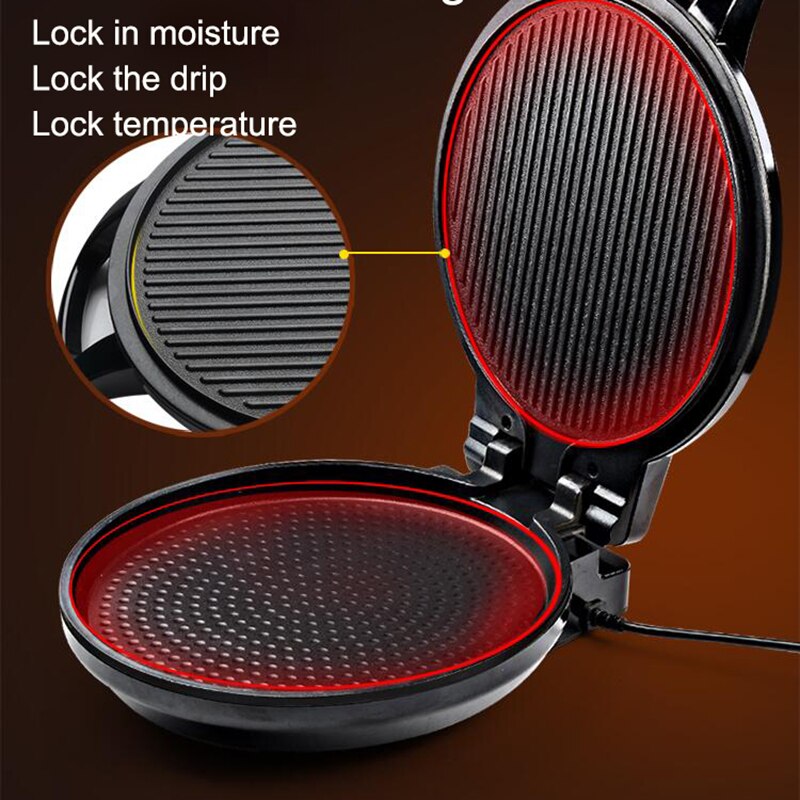 JIQI-plancha eléctrica para hacer crepes, máquina para hornear tortitas, Pizza, China, Primavera