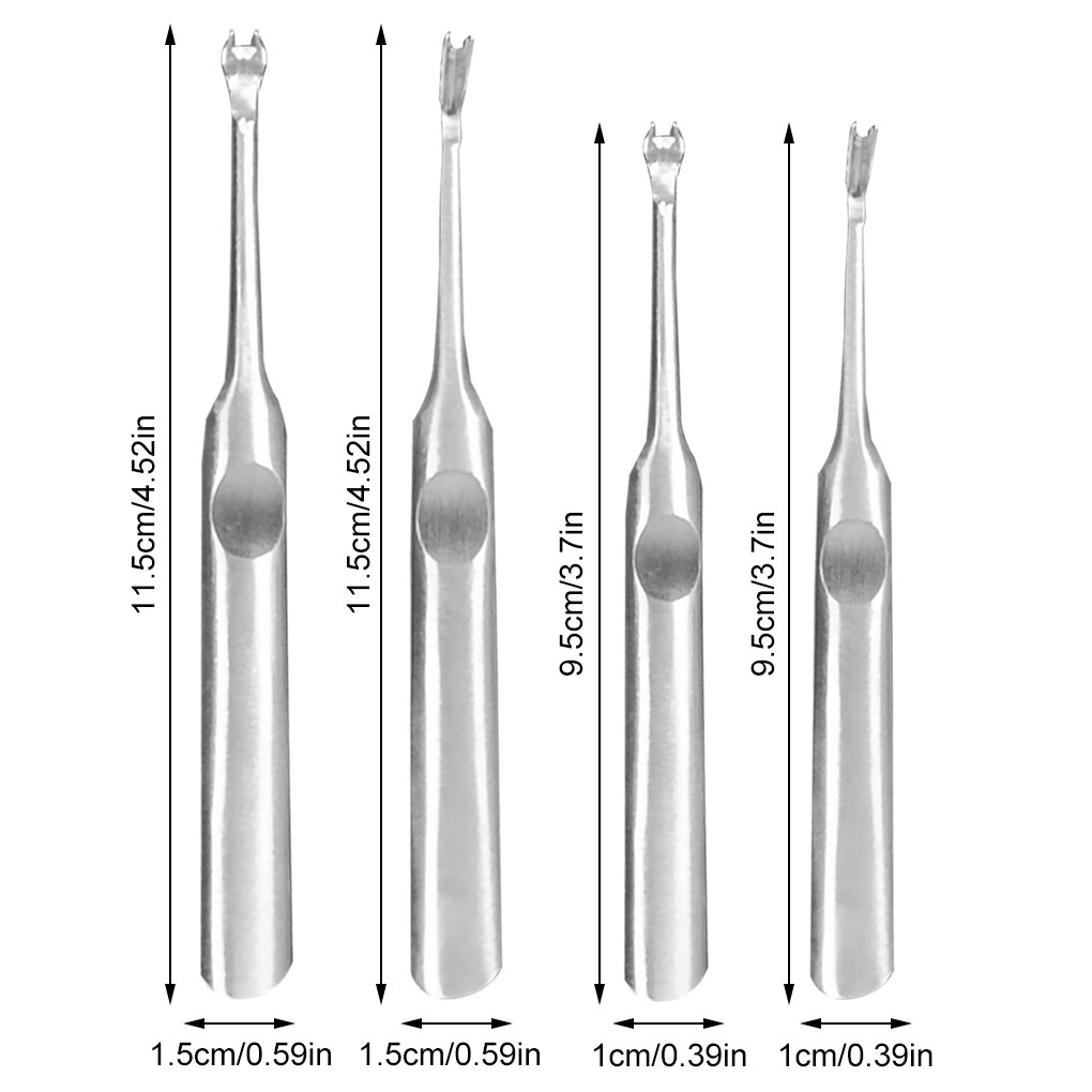 U+V Shaped Leather Groover Stainless Steel Stitching Edge Beveler Non-slip DIY Sewing Puncher Punching Tool Kit