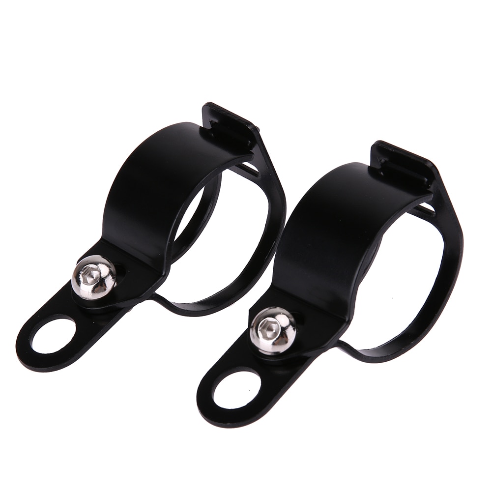 Motorrad Blinker-kontrollleuchte Lampe Halfter Schock montieren (Schwarz)