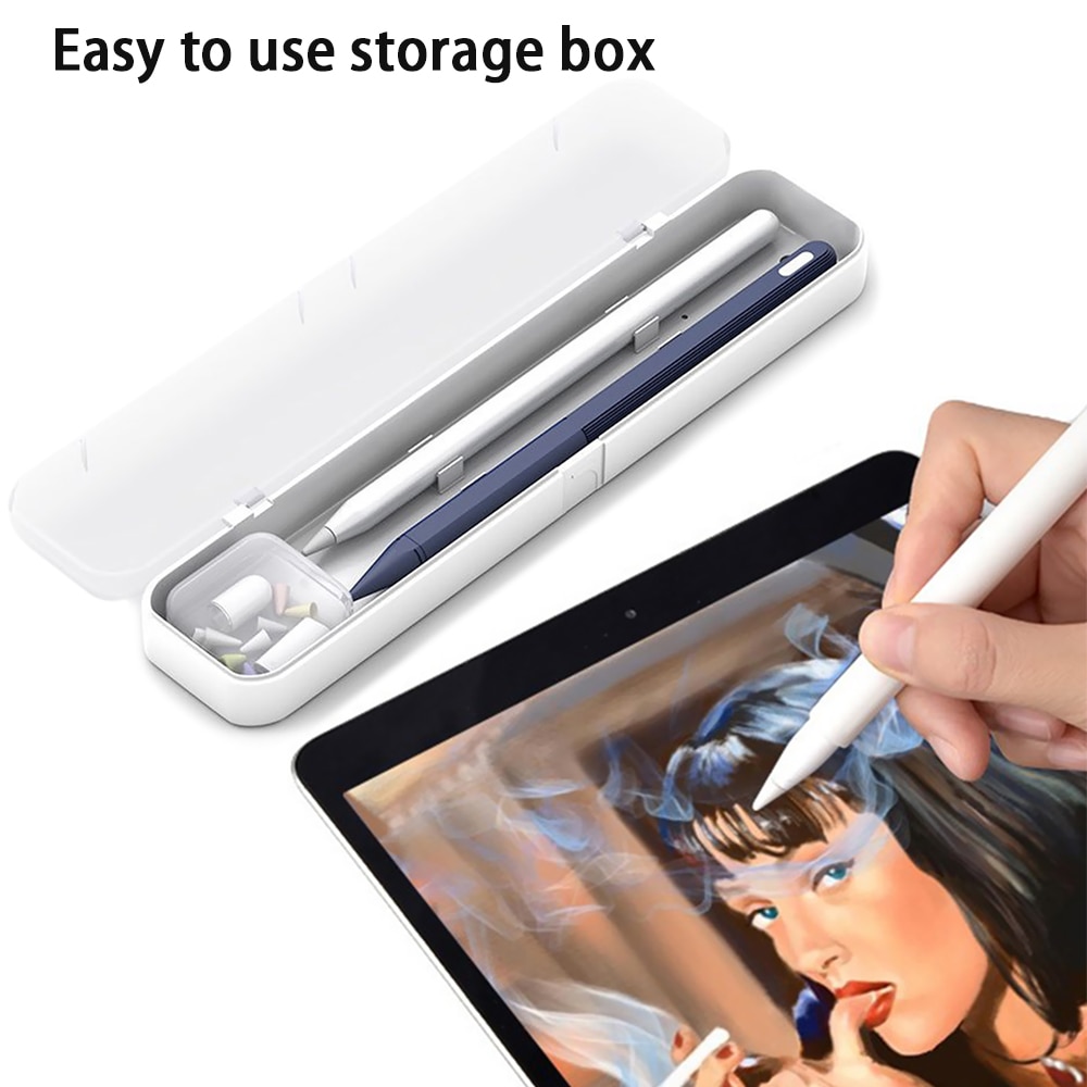 Universal Portable Storage Box Cover Pencil Holder Case For Apple Pencil 2 1 Carrying Pouch Box