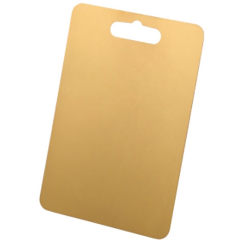 1Pc Chopping Blocks Kitchen Utensil Hangable Kitchenware Food Slice Cutting Storage Chopping Board Kitchen Supplies: gold