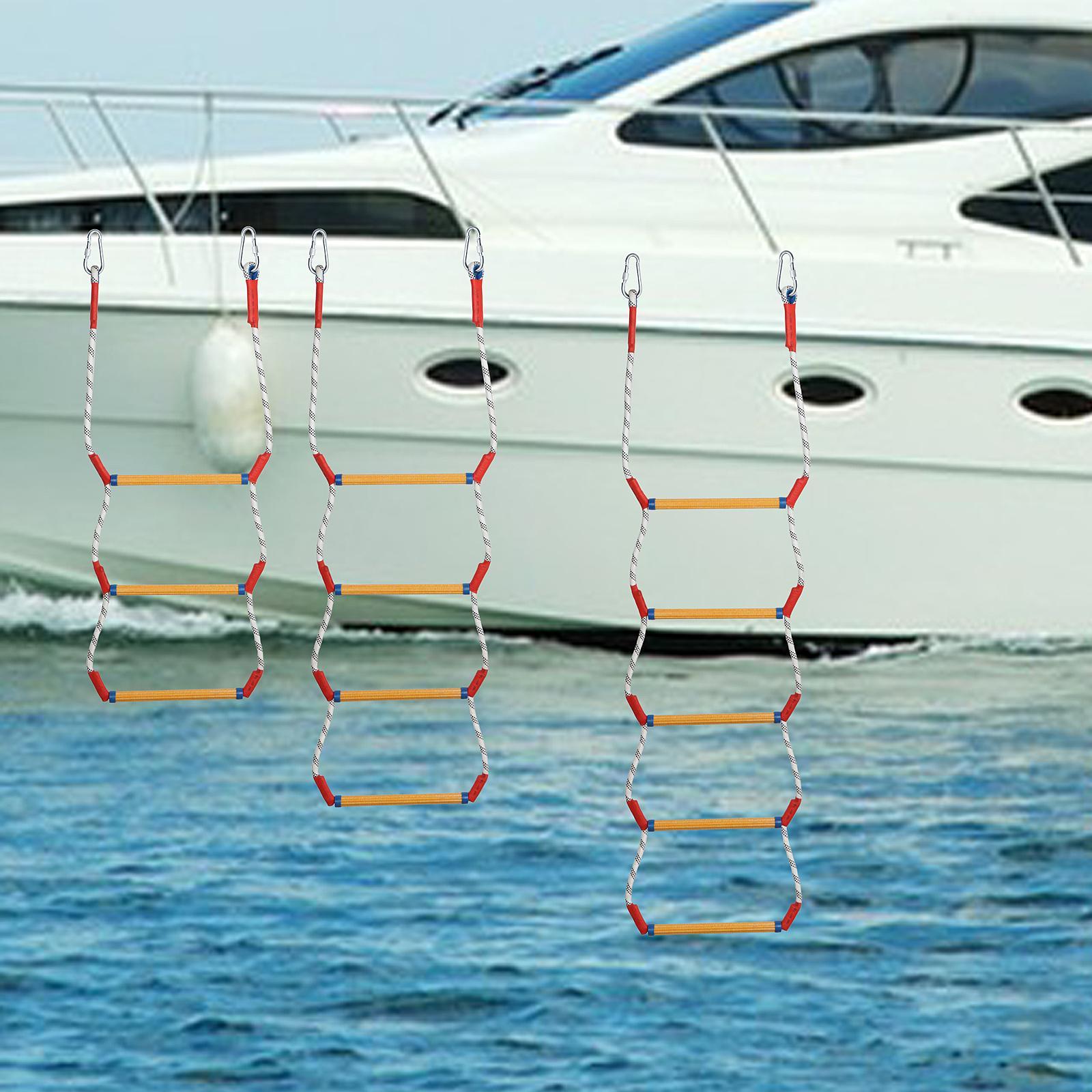 Bootsseilleiter, Schwimmleiter, Bootsleiterverlängerung, Harzleiter, Marine-Seilleiter, Kletterleitern für Kajak, aufblasbares Boot
