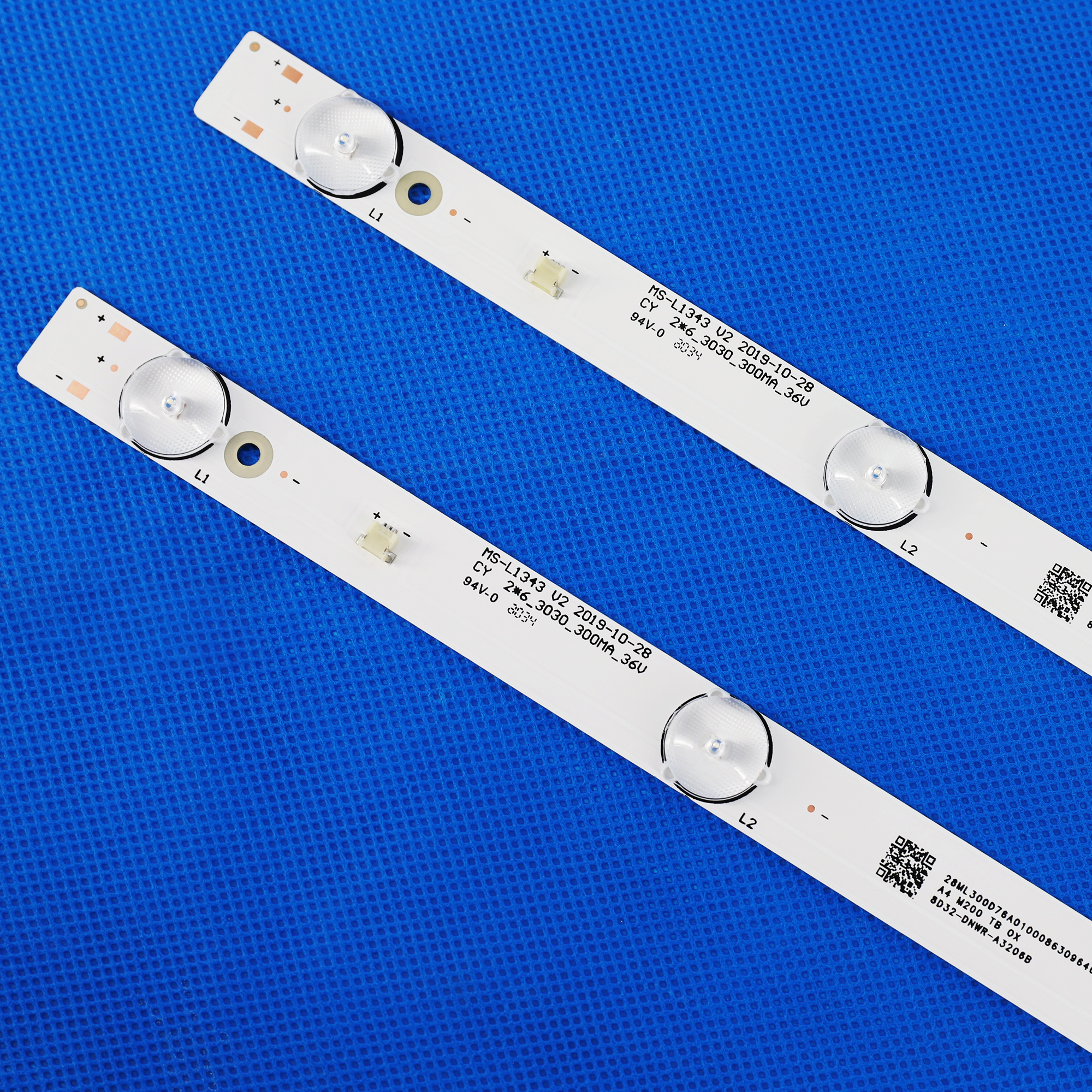TVs LED Backlight Strips MS-L1343 V1 V2 8D32-DNWR-A3206B 32" LED TV Bars CY 2*6_3030_300MA_36V Bands Rulers JL.D32061330-081AS-M