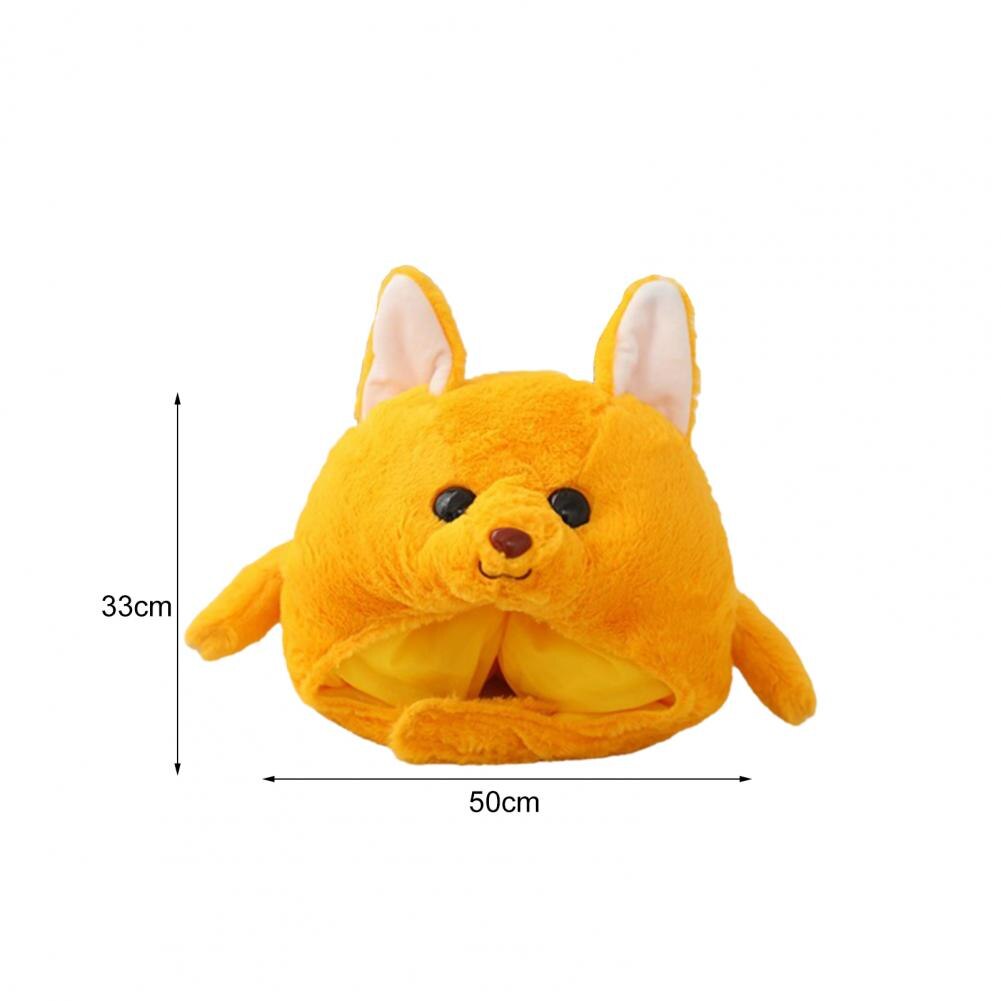 Sombreros con forma de canguro para niña, gorros creativos con forma de Animal de caricaturas divertidos, sombrero de Cosplay, utillaje de foto, de cumpleaños, juguete interactivo para