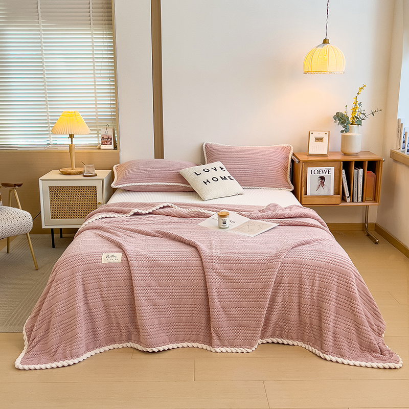 Gooi deken voor bank Winterdeken King Size Home Warm geruit dekbed Sprei Beddengoed Laken