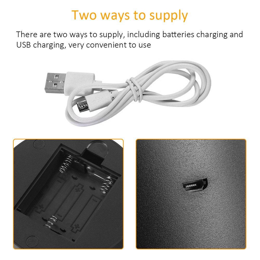 led lamp base Touch Switch Modern Black USB Cable Remote Control Night Light Acrylic 3D Led Night Lamp Assembled