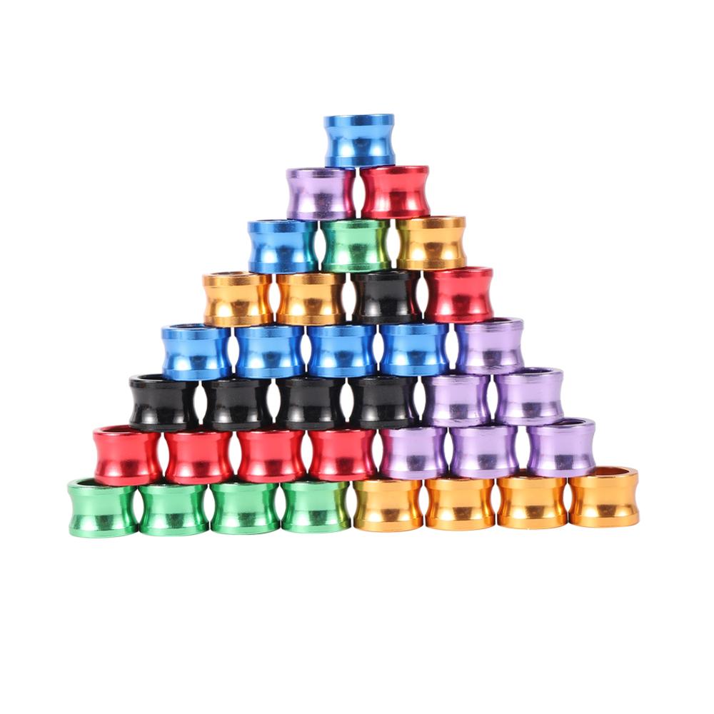 Bird Foot Ring ID 8mm Aluminium Bird Ring 6 Color Pigeon Leg Bands Outdoor Flying Training Identification Foot Ring 18 Pcs