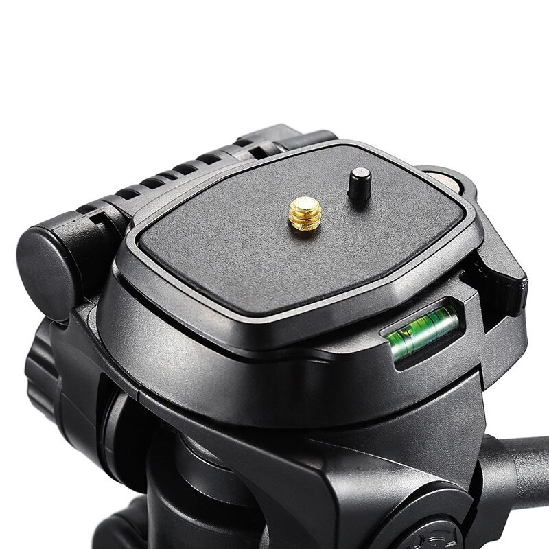 Qzsd  q111 aluminium kamerastativ letvægts rejsestativ med pan hoved hurtigudløser plade til nikon canon dslr