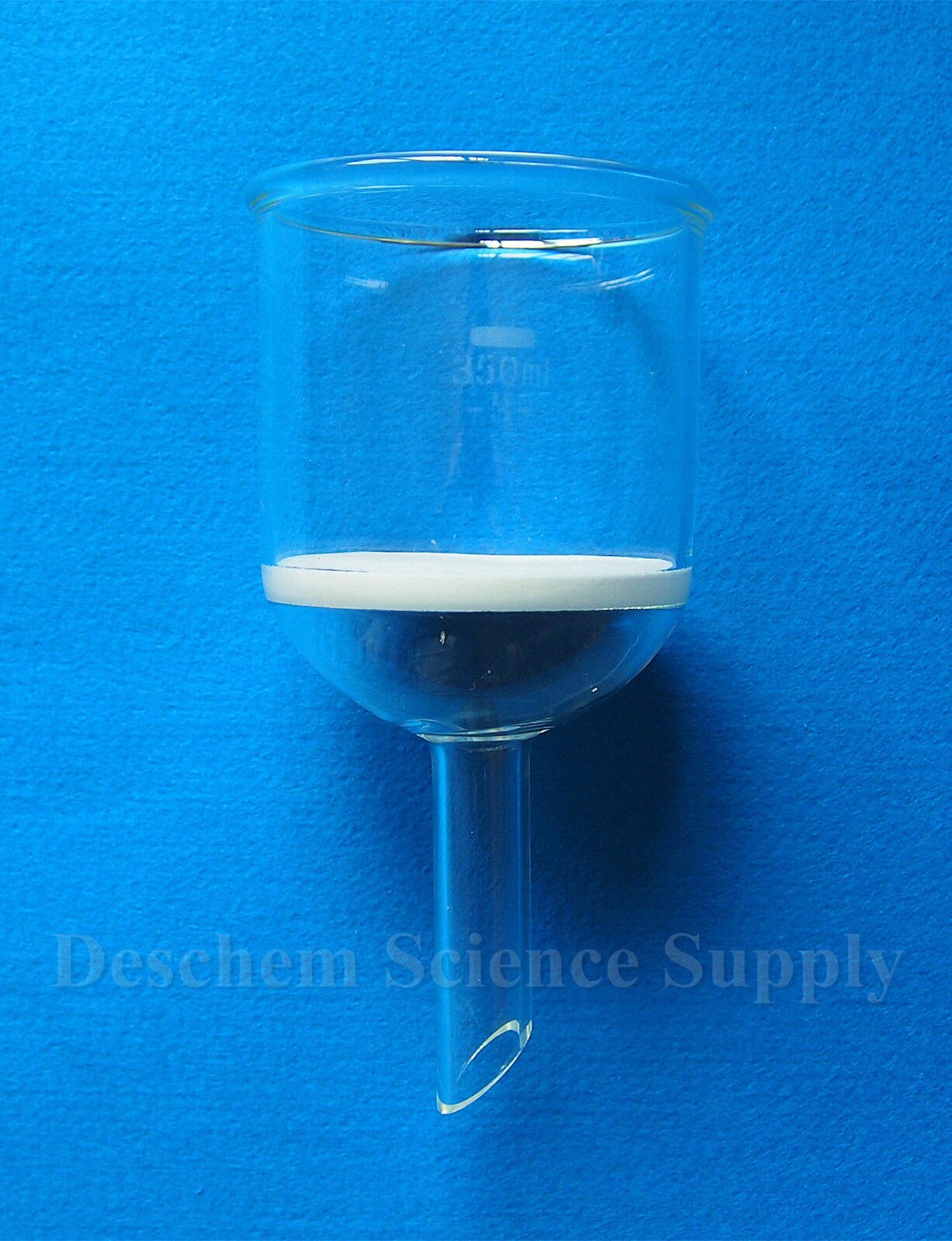 350ml,Glass Buchner Funnel,#3 Coarse Filter,Straight Tube,Chemistry GG17 Labware