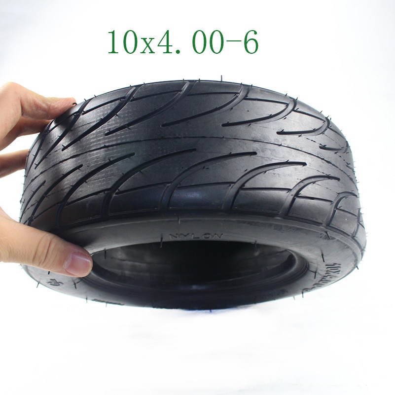 Ne ATV Motorcycle Bike 10X4.00-6 Snow Plow Tires 10*4.00-6 Beach Tire Vacuum 4 Wheels Vehicle Tyre