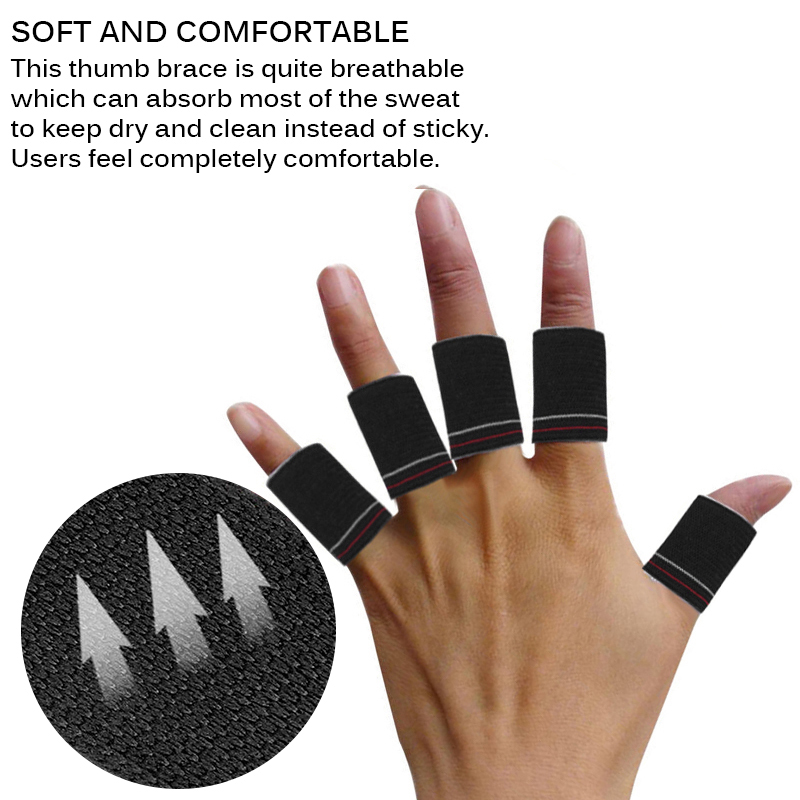 Stretchigt hjälpband sport fingerskena skyddsband finger baseball fitnessskydd tillbehör bekväm fingerskyddsrem