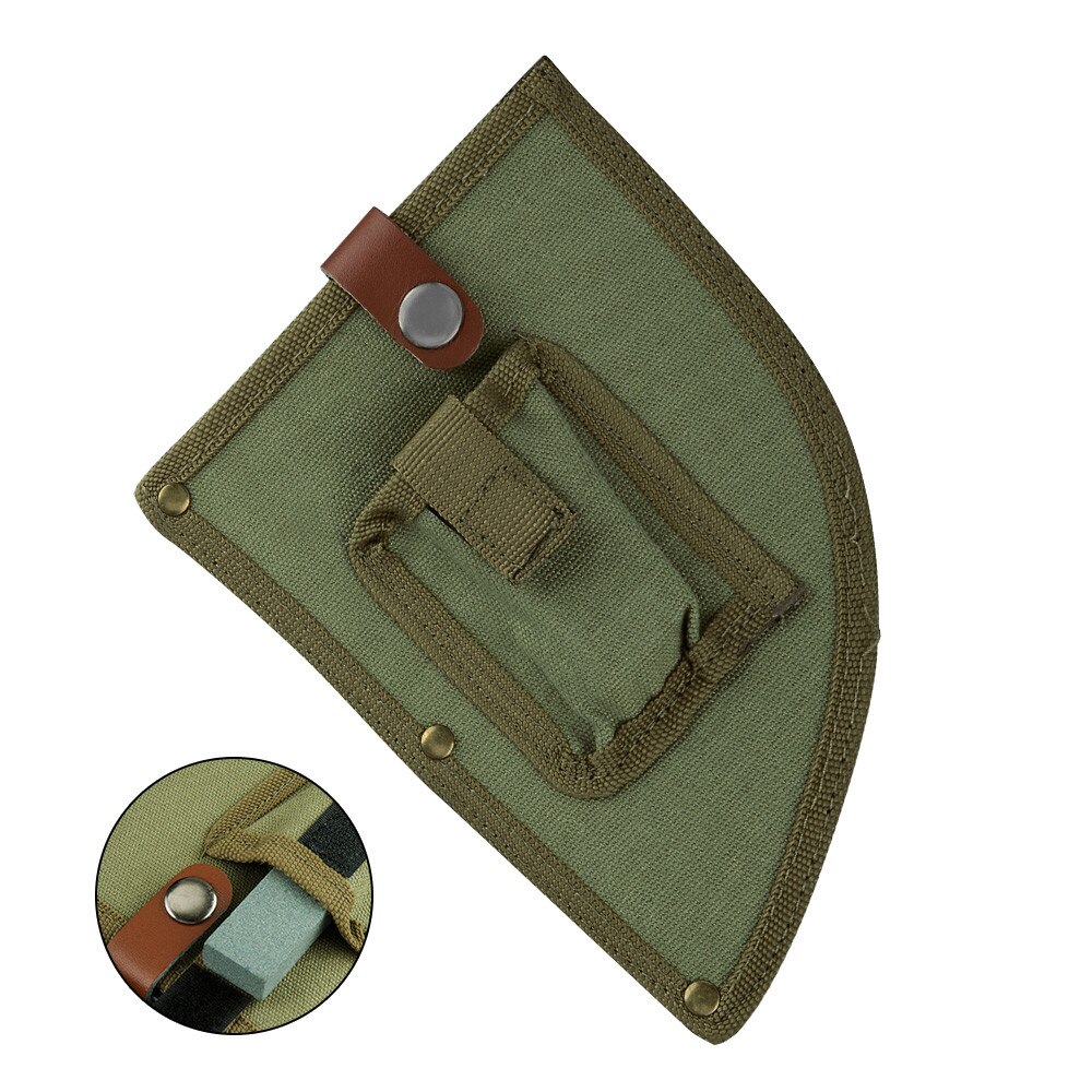 ZINZUO Kitchen Knife Edge Guards Case Leather Covers Sheath For Forged Butcher Boning Knife Blades Chef Knife Tied To Belt Tools: E.6.5 inch butcher