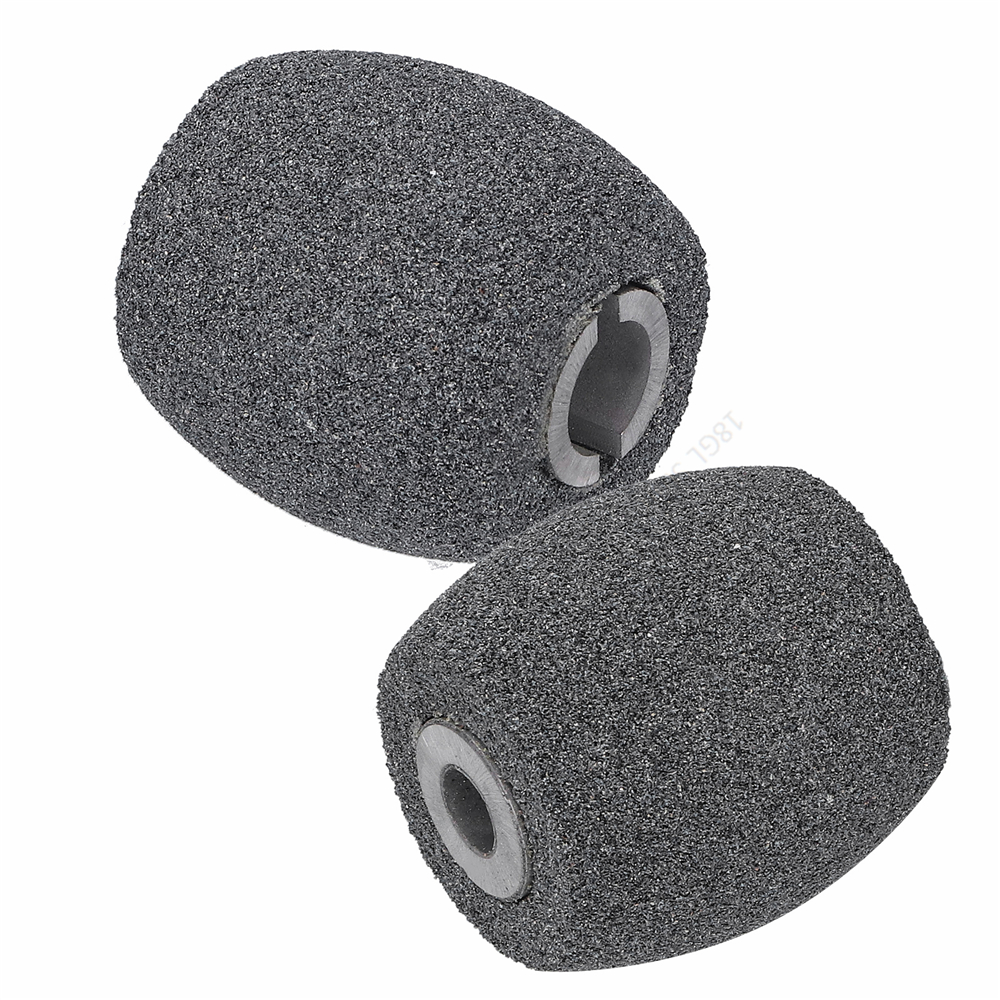2Pcs Sharpening Stone Wheel 801 Peeling Machine Feeding Grinding Accessories 60 Mesh