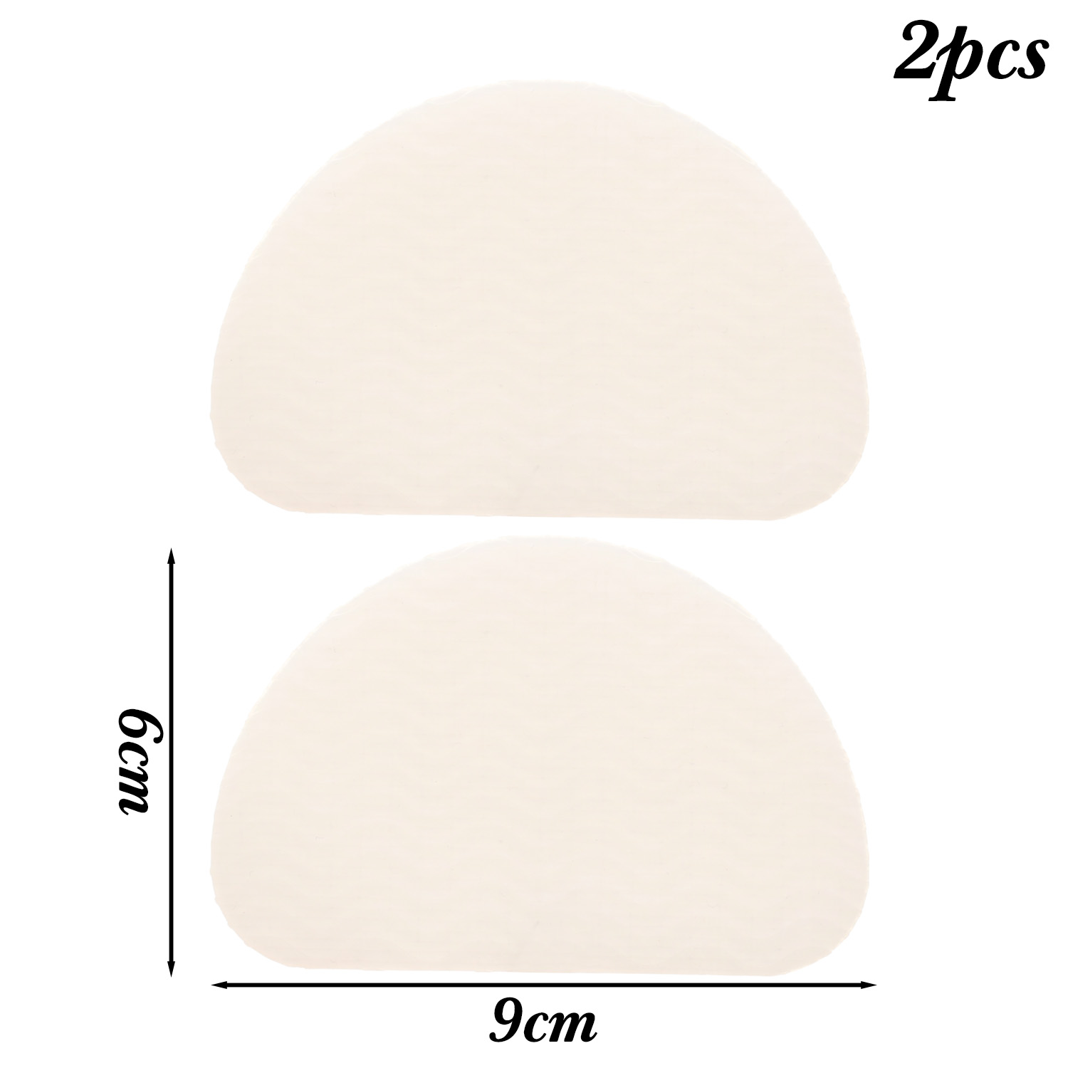 Pegatinas antideslizantes y resistentes al desgaste para zapatos, Protector de suela autoadhesivo, pegatina para tacones altos en el antepié, almohadillas para suelas de goma de silicona: Rojo