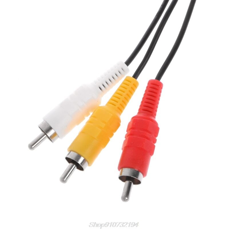 1.8M/6FT Rca Video Av Stereo Composite Adapter Kabel Voor Sega Dreamcast N09 20