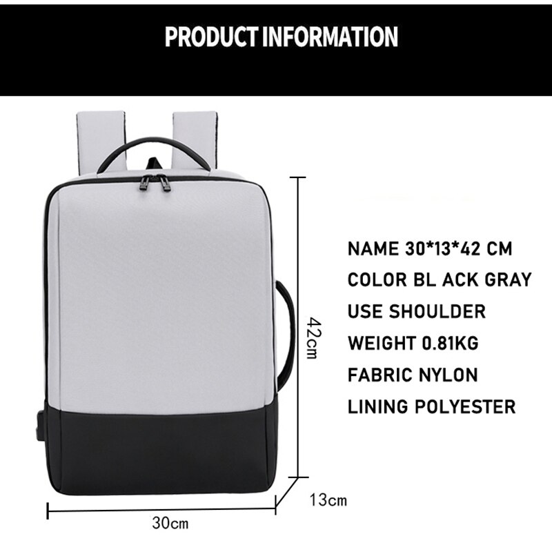 Rugzak voor mannen nylon rugzak zakelijke rugzak schooltas voor tienerjongens mochila mannelijke knapzak schoudertas