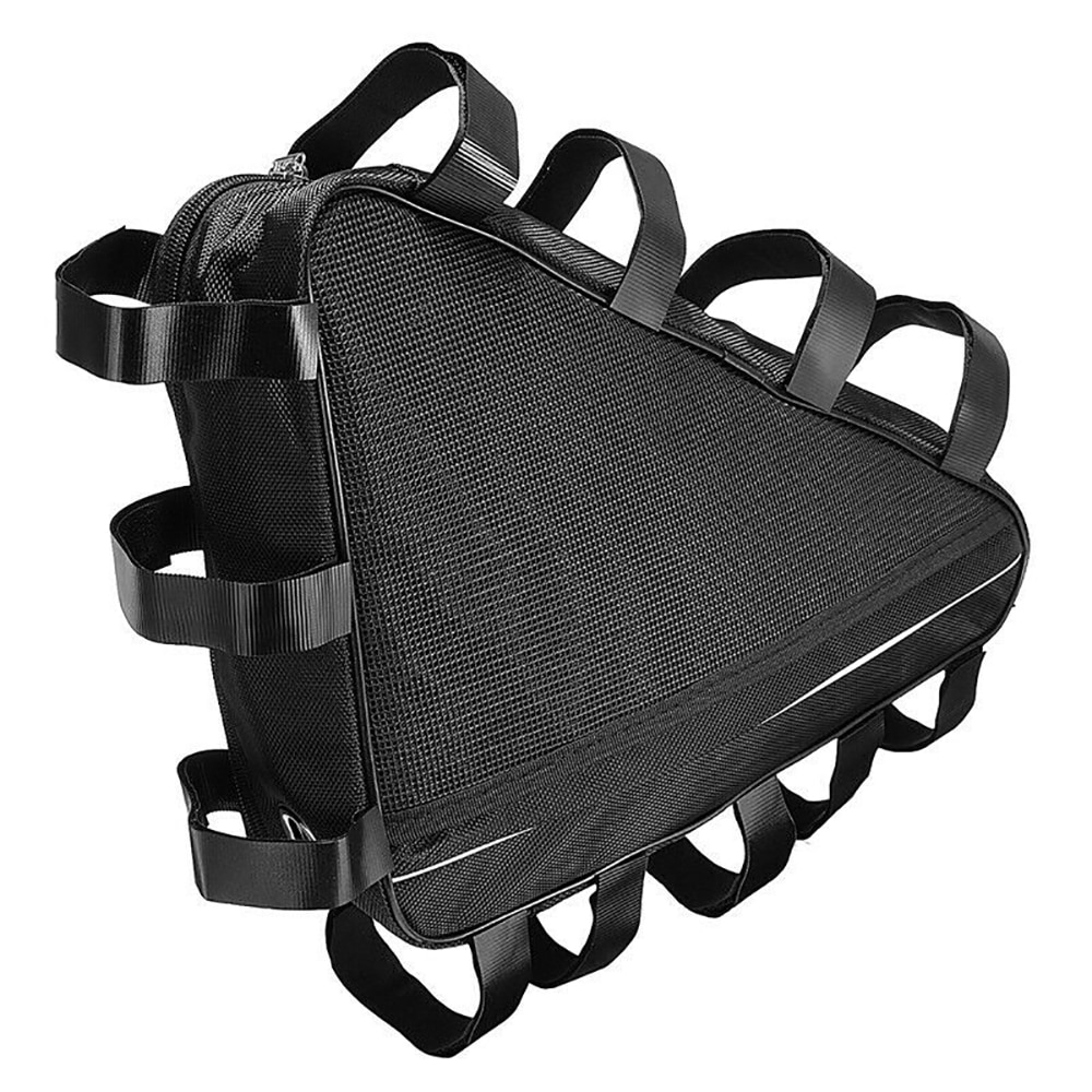 Elektrisk mountainbike li-ion batteri taske cover cykel trekant ramme taske