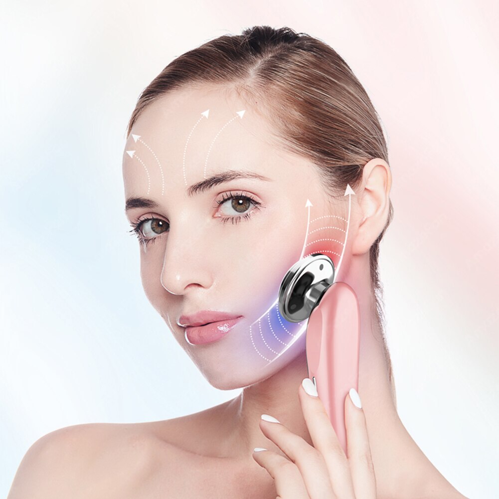 7 Modes LED Photon Ultrasound Ion Infrared RF Electroporation Beauty Device LED Rejuvenation Skin Beauty Machine