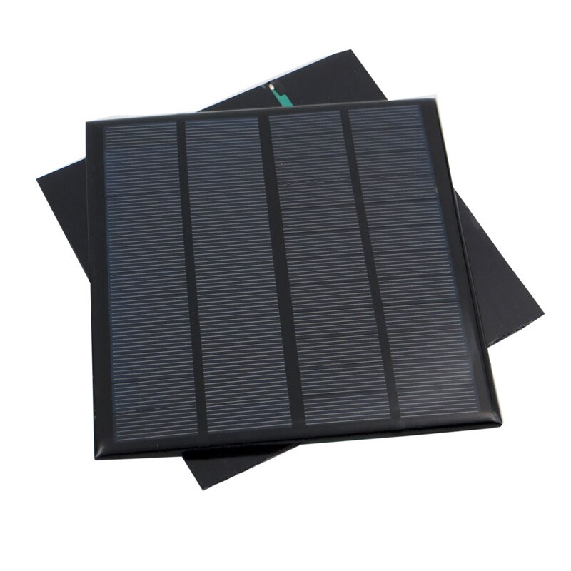 3W 12V Mini Solar Panel DIY Polysilicon Solar Charger for Home Office Outdoor Activity --M25
