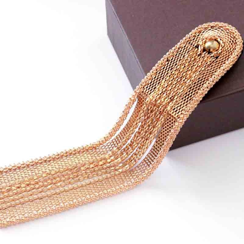 Charretera con borlas de Metal para hombre y mujer, abrigo dorado y plateado hecho a mano, accesorios para el hombro, 28x4,5 CM: Gold