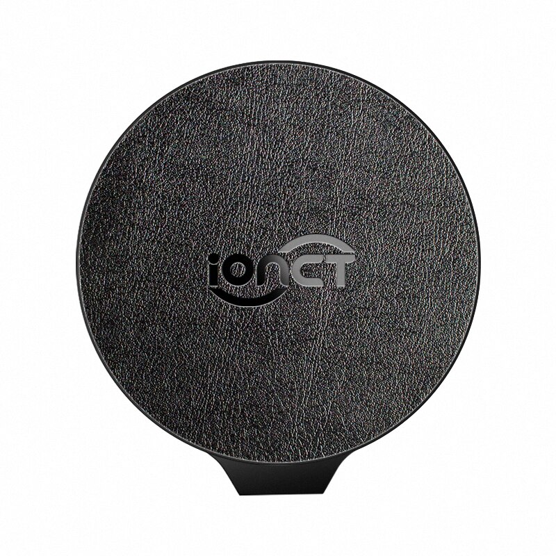 iONCT 10W Fast Wireless Charger for iPhone 11 pro X XR XS qi wirless Charging for Samsung phone USB charger wireless leather pad: 10W Black