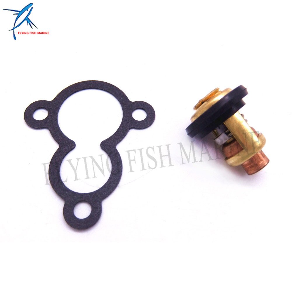 66M-12411-01 66M-12411-00 Thermostat und 67D-12414-A0 68D-E2414-A0 Dichtung für Yamaha 4hp 5hp 6hp 4-Hub F4A F4B F5A F6C