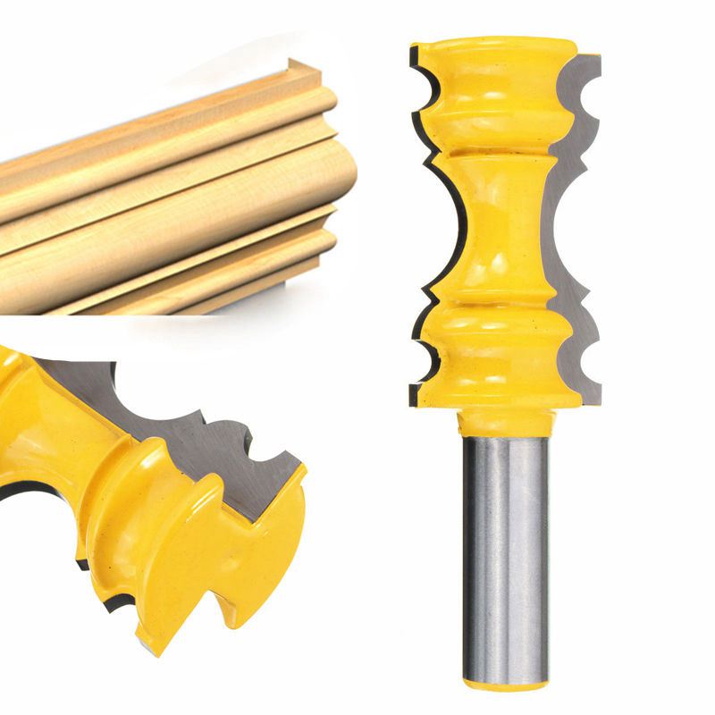 1/2-Inch Shank Crown Molding Router Bit Woodworking Milling Cutter