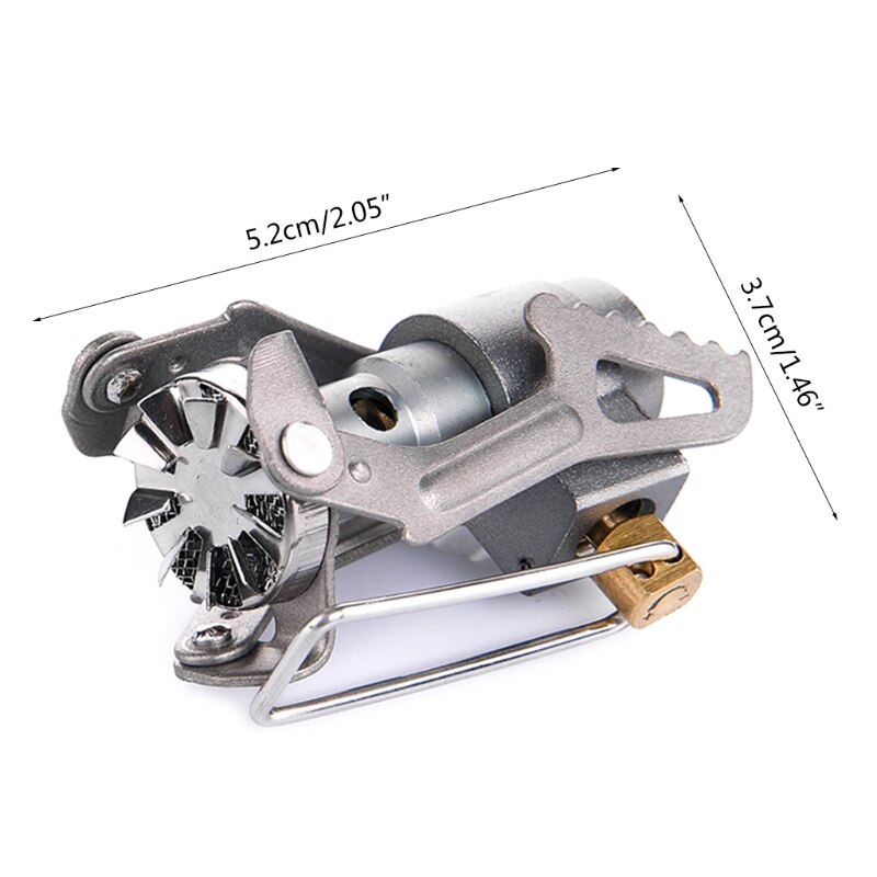 Outdoor Picknick Gasbrander Portable Pocket Folding Camping Mini Kachel Wandelen Koken Tool