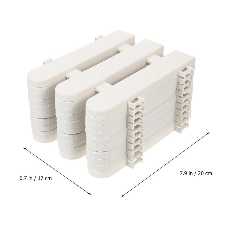 10Pcs Decorative Plastic Picket Fence Display Fence Garden Fence Path Fence: color 1