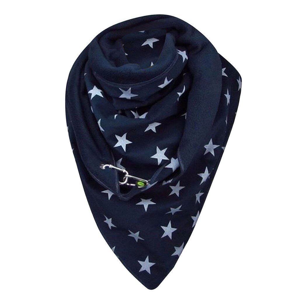 Soild Dot Printing Button Sjaal Vrouwen Luxe Soft Wrap Casual Warme Sjaals Foulard Femme Hijab Sjaal Bufanda: I