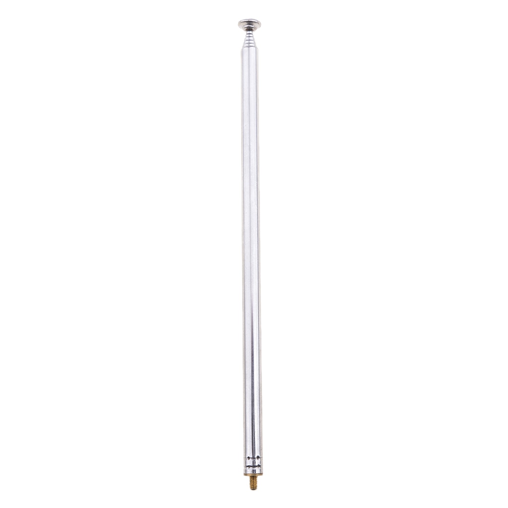 Handheld Antenna Telescopic Radio Antenna With M3 Male Connector Silver