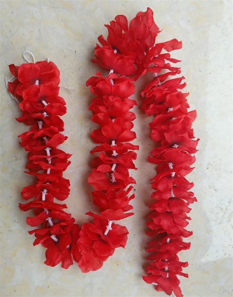 10 stk 39 tommer kunstig silke blomst blåregn 20 farver vin rattan til hjemmet bryllup centerpieces dekorationer buket: 24