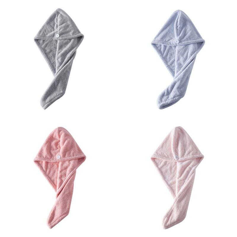 Microfiber Hair Fast Drying Dryer Towel Bath Wrap Hat Swimming Diving Quick Dry Cap